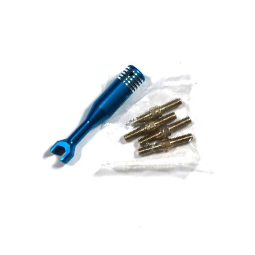 HASTES DE CAMBER DE AJUSTE RÁPIDO PARA AUTOMODELO CITROËN XSARA SALVAT FASCÍCULO 84